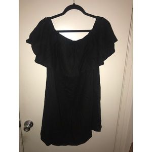 Old Navy Linen Off Shoulder Dress